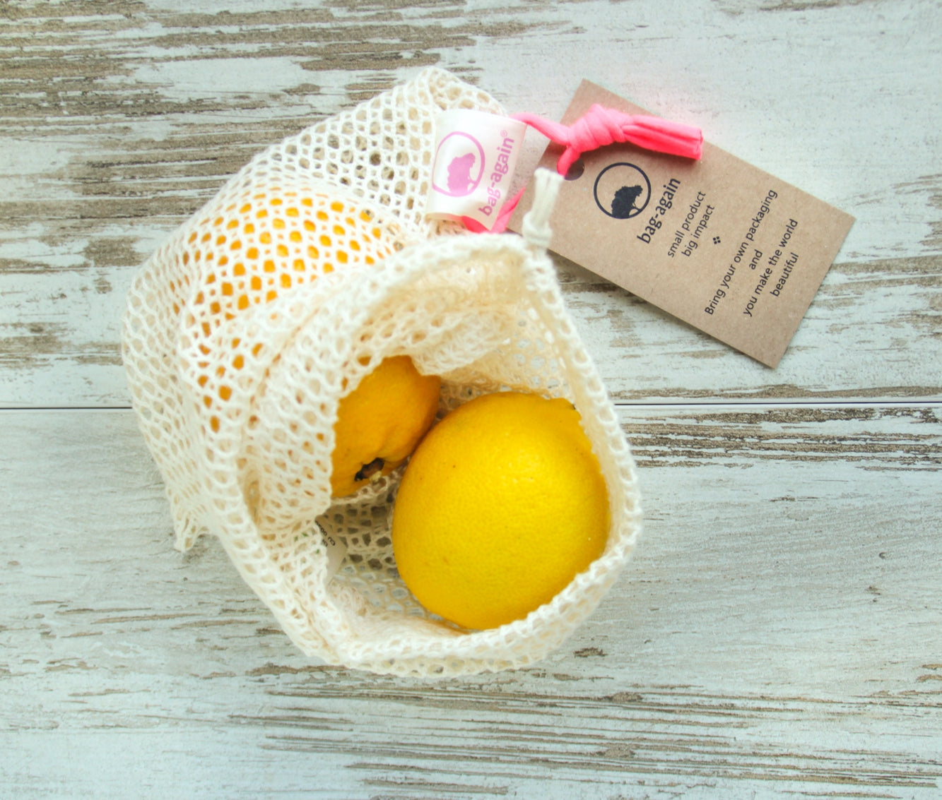 Shopping Bag Cotone Frutta e Verdura Bag-ancora