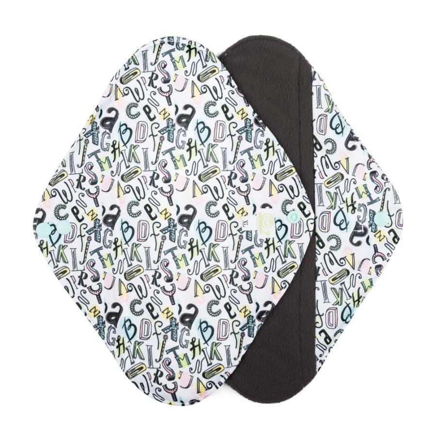 Baba and boo reusable sanitary pad Words