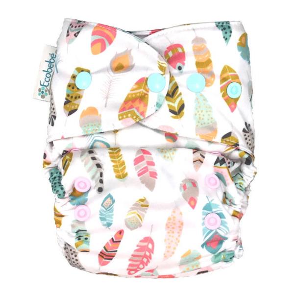 Fralda Tudo em Dois Ecobebé