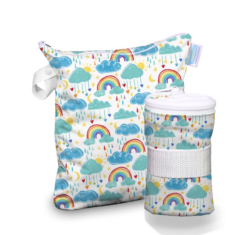 Thirsties Saco Impermeável Rainbow