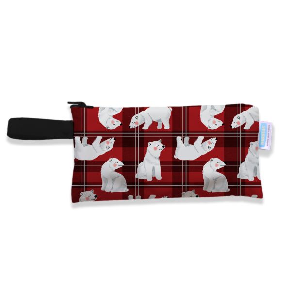 Thirsties clutch impermeável Polar Plaid