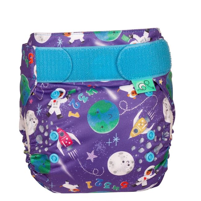 Totsbots EasyFit Star Fralda Tudo em Um Tamanho único Zoom Zoom Zoom