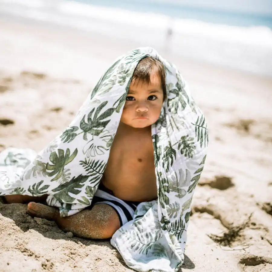 Musselina Algodão 120x120 Little Unicorn