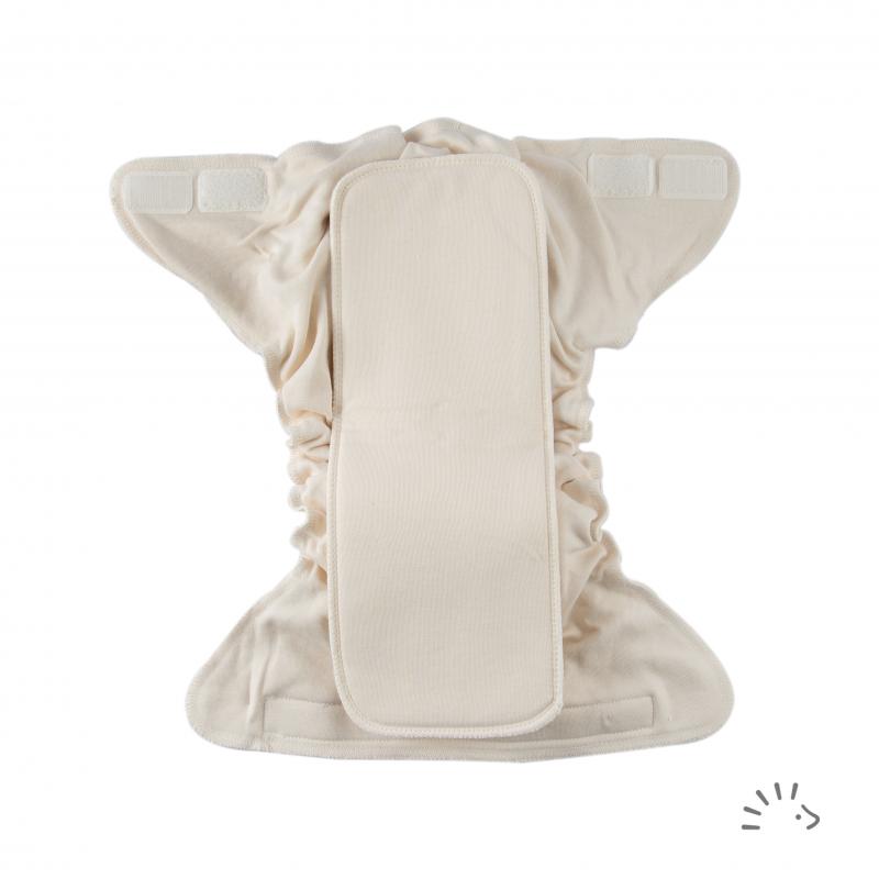 como tirar o cocó de um fralda reutilizável