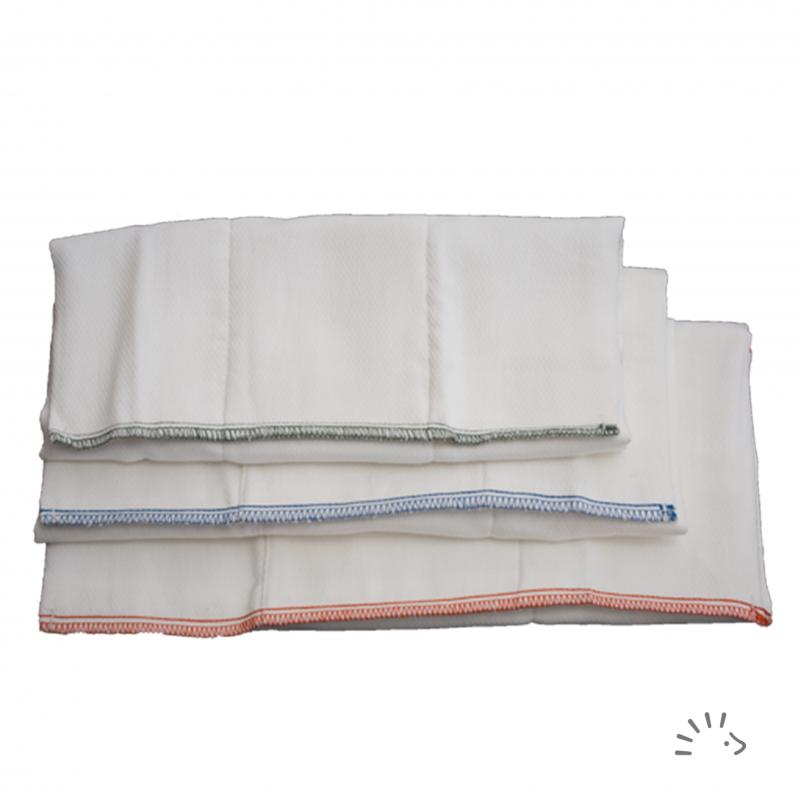 Fraldas Pré-dobradas em Algodão Orgânico Popoloni