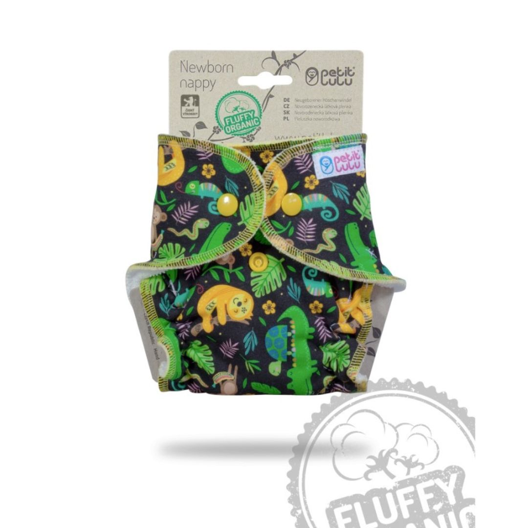 Fralda Ajustada Fluffy Organic Petit Lulu