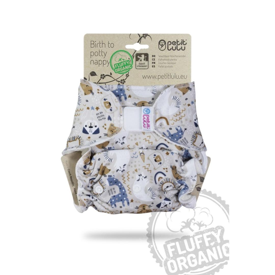 Fralda Ajustada Fluffy Organic Petit Lulu