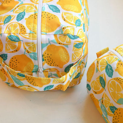 Buttons Diapers saco impermeável para fraldas Lemon