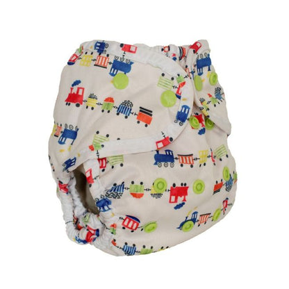 Buttons Diapers capa Tamanho único All aboard