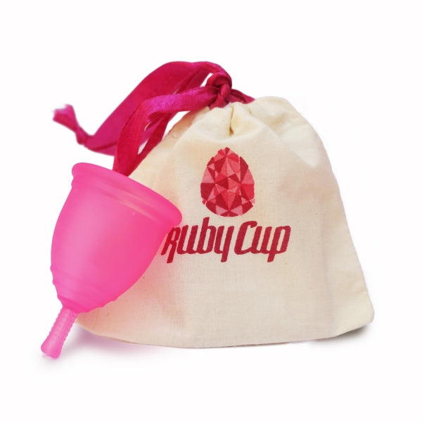 Coppa mestruale rosa Ruby Cup
